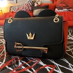 Rare Loungefly Kingdom Hearts matching purse and wallet set